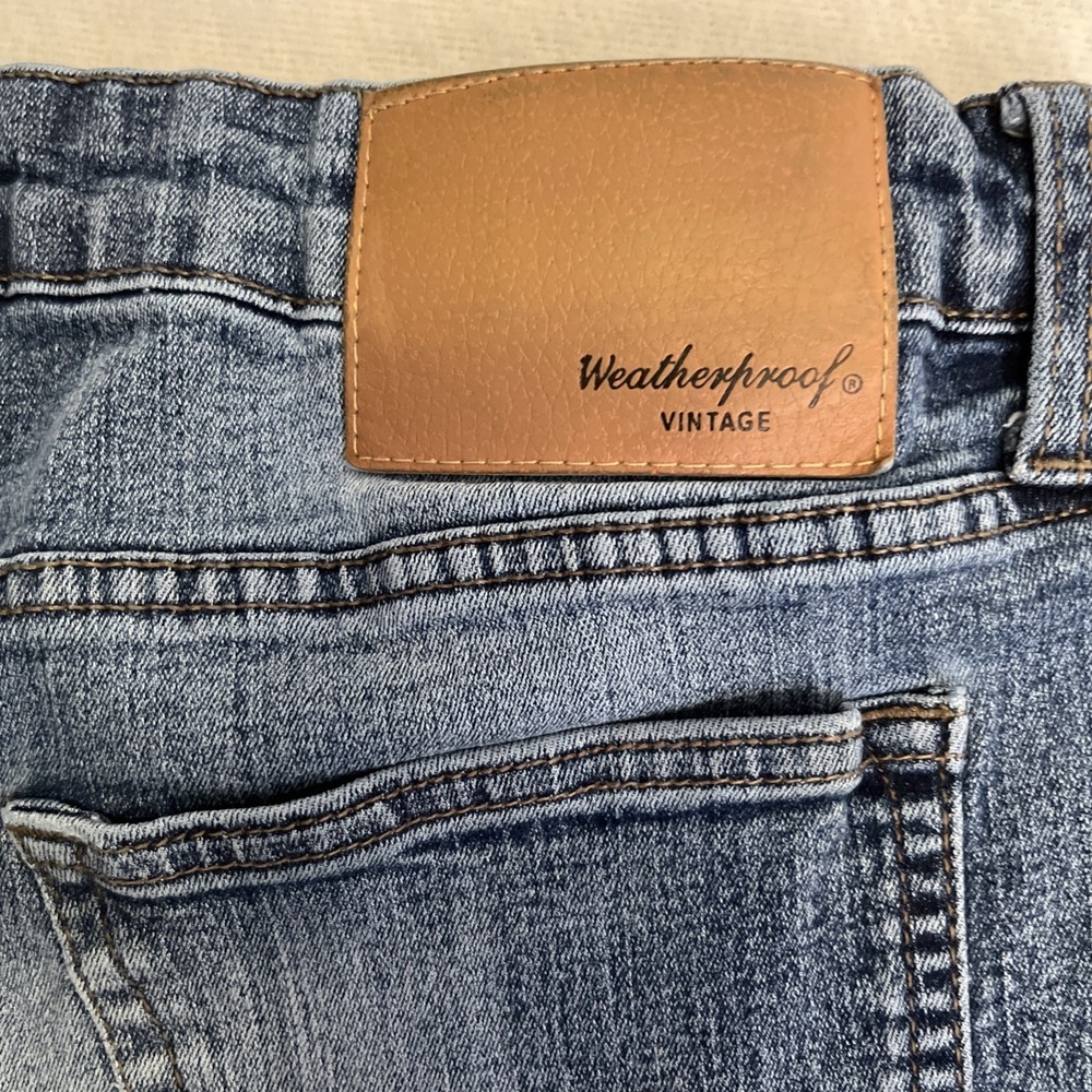 Weatherproof Vintage Jeans Men's 34x30 Blue Denim Straight Fit - Picture 8 of 11